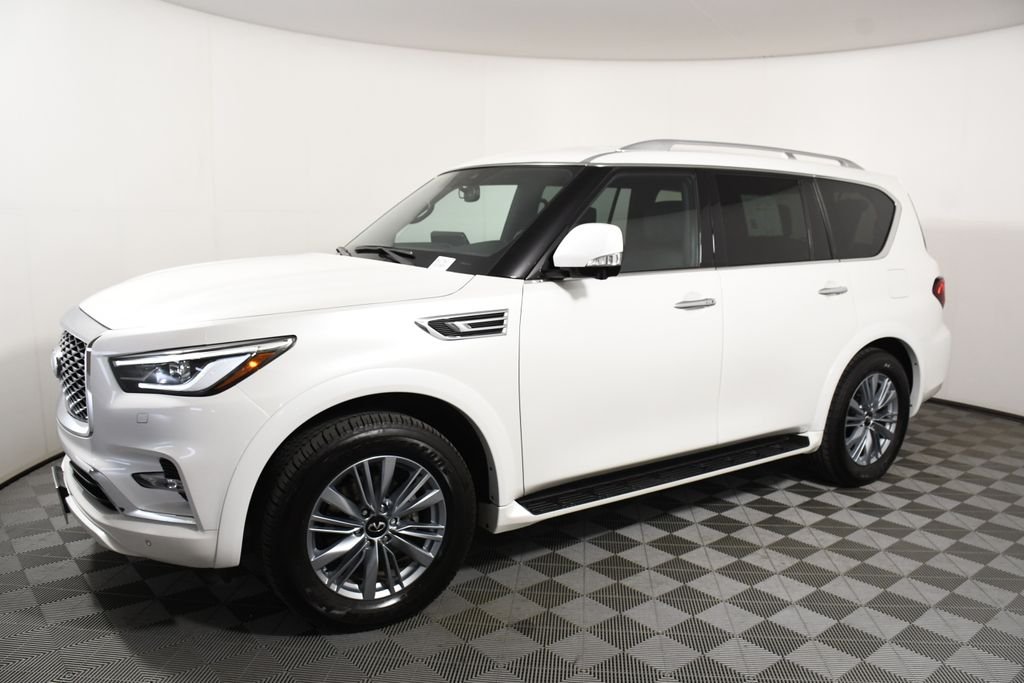 Used 2024 INFINITI QX80 LUXE with VIN JN8AZ2AE6R9327550 for sale in Richfield, Minnesota