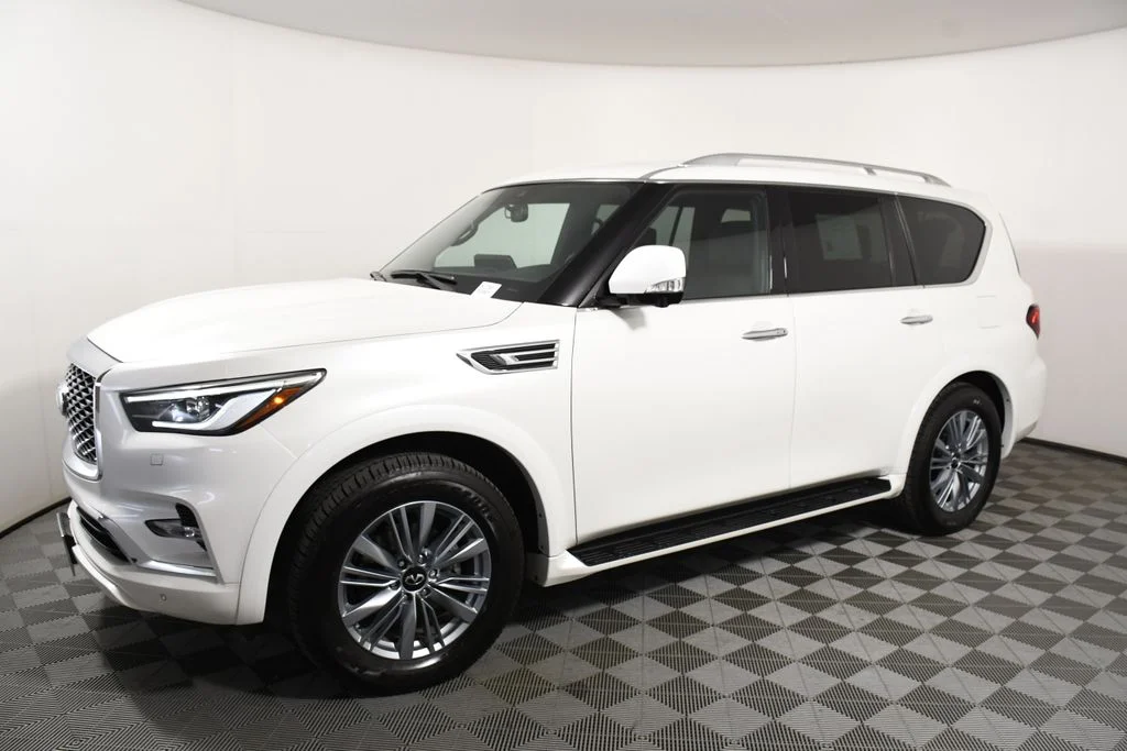 Used 2024 INFINITI QX80 LUXE with VIN JN8AZ2AE6R9327550 for sale in Richfield, Minnesota