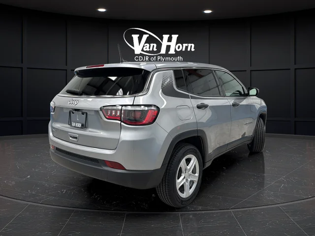 Used 2023 Billet Silver Metallic Jeep Sport image 9