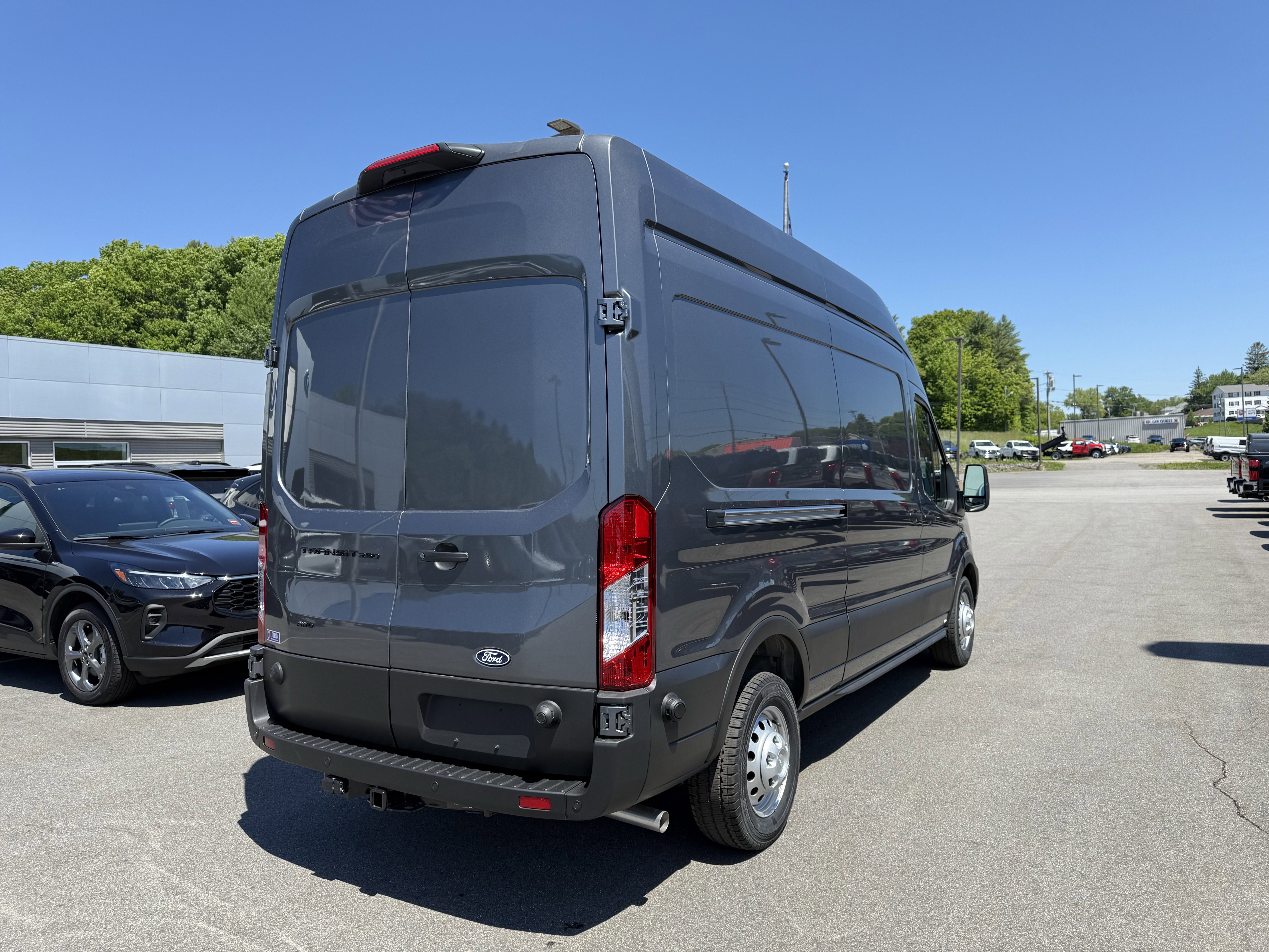 New 2026 Carbonized Gray Metallic Ford Cargo Van image 7