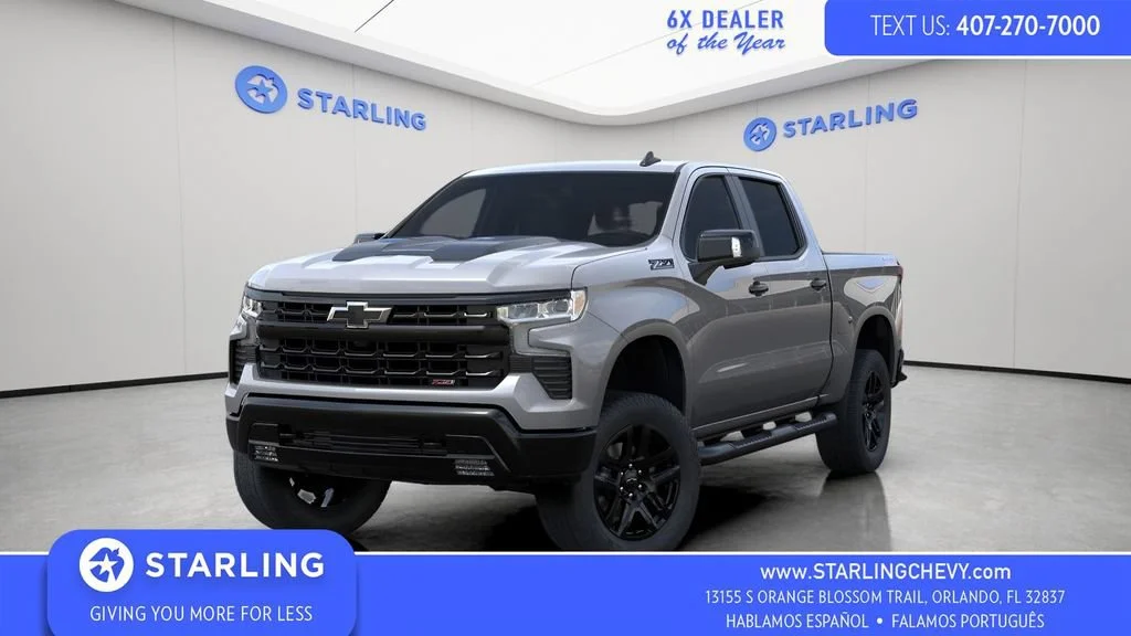 New 2026 Sterling Gray Metallic Chevrolet LT Trail Boss image 1