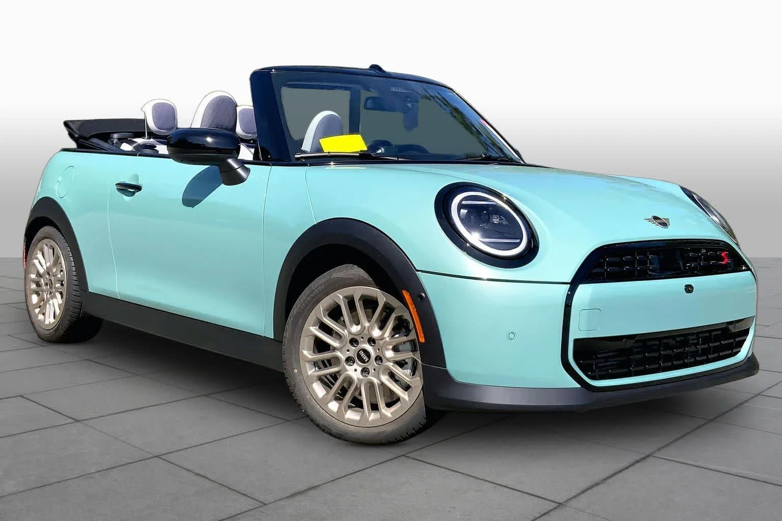 New 2027 Ocean Wave Green Metallic MINI Iconic image 2