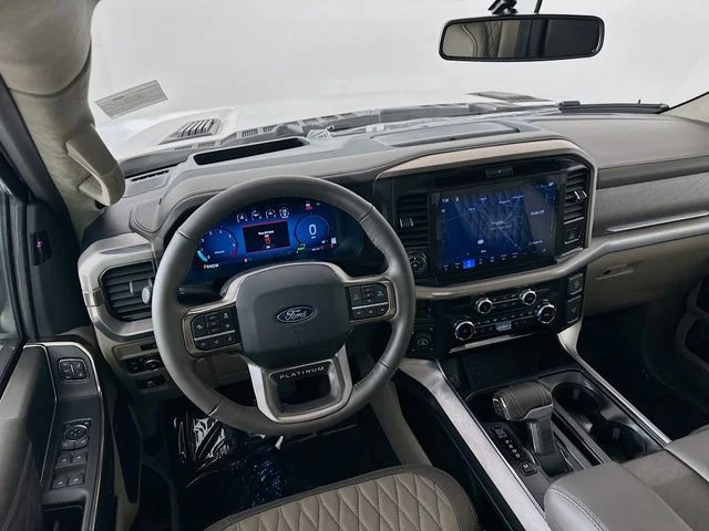 New 2026 Star White Metallic Tri-Coat Ford Platinum image 24