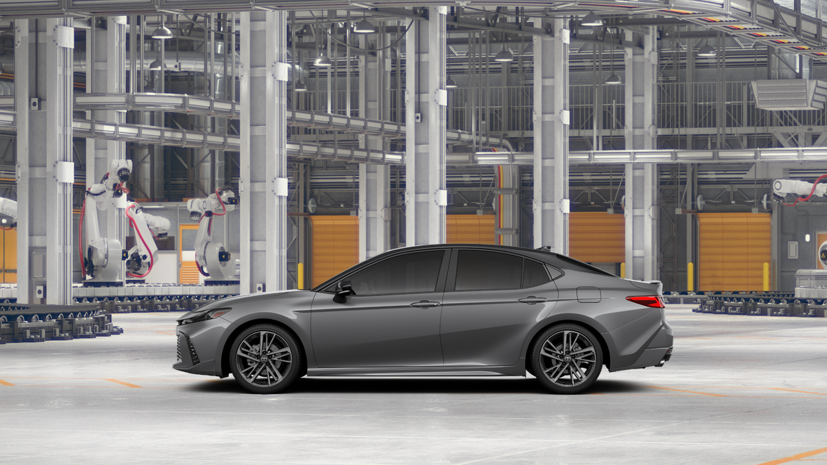 New 2027 Heavy Metal with Midnight Black Metallic roof Toyota XSE image 4