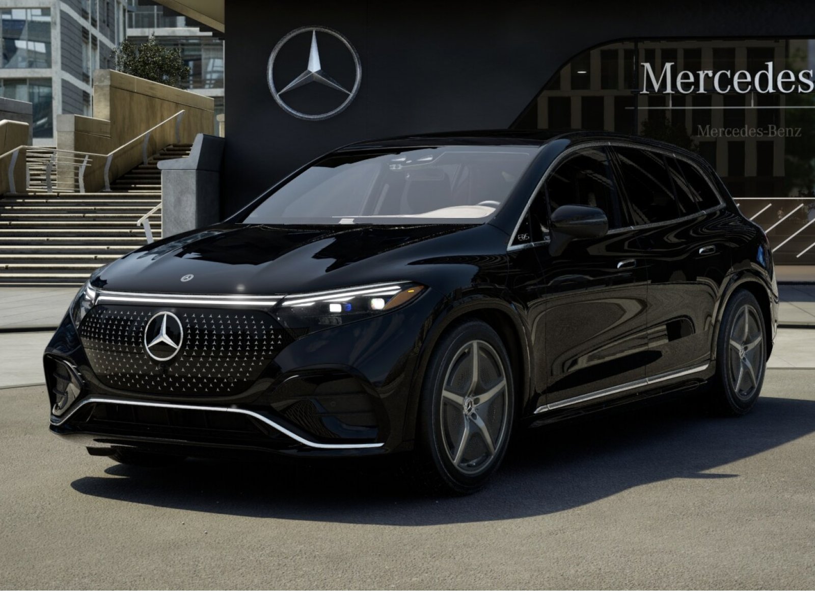 New 2026 Black Mercedes-Benz EQS 550 image 1