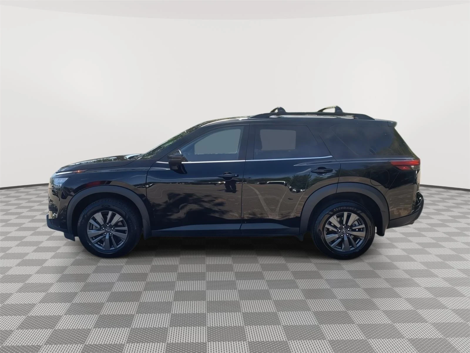 Used 2024 Super Black Nissan SV image 2
