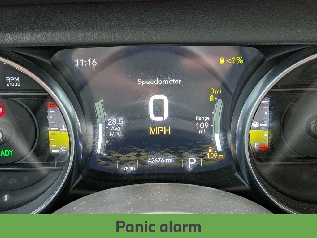 Used 2023 Yellow Jeep Sahara 4xe image 34