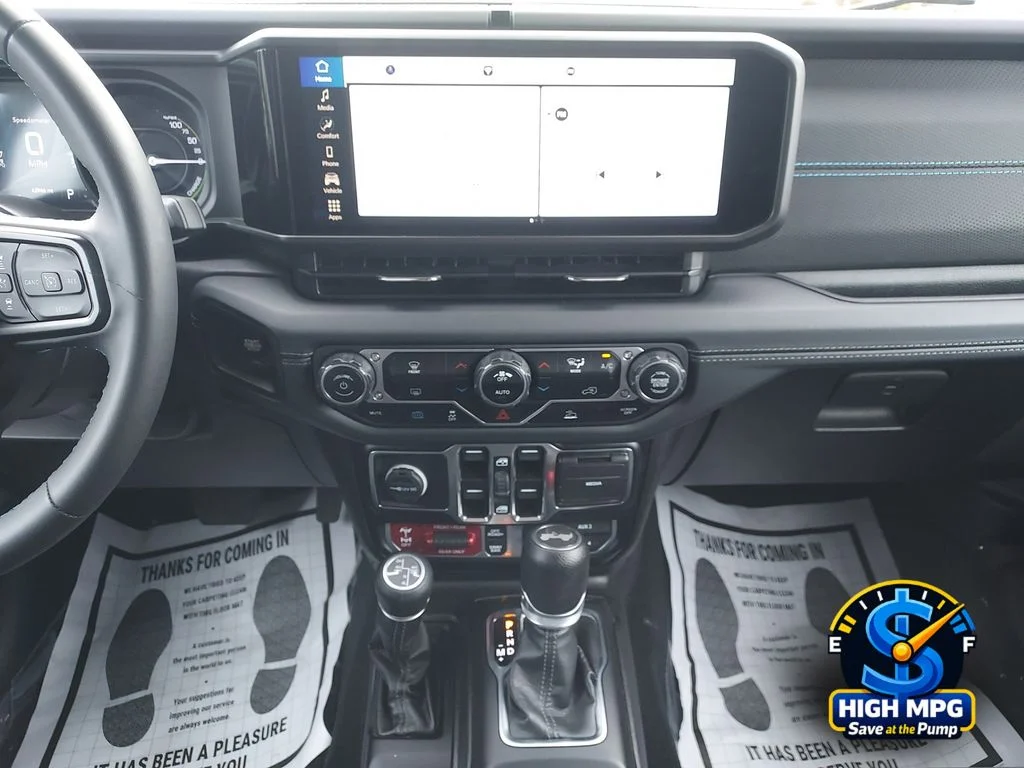 Used 2024 Gray Jeep Rubicon 4xe image 13
