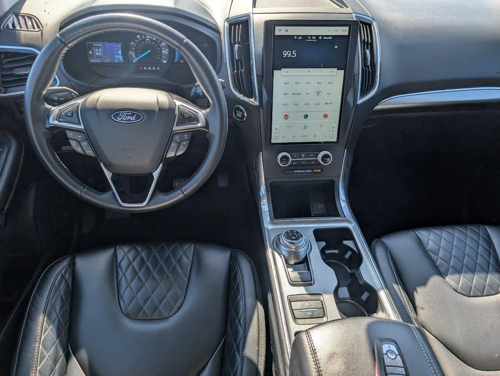 Used 2024 Stone Blue Ford Titanium image 32