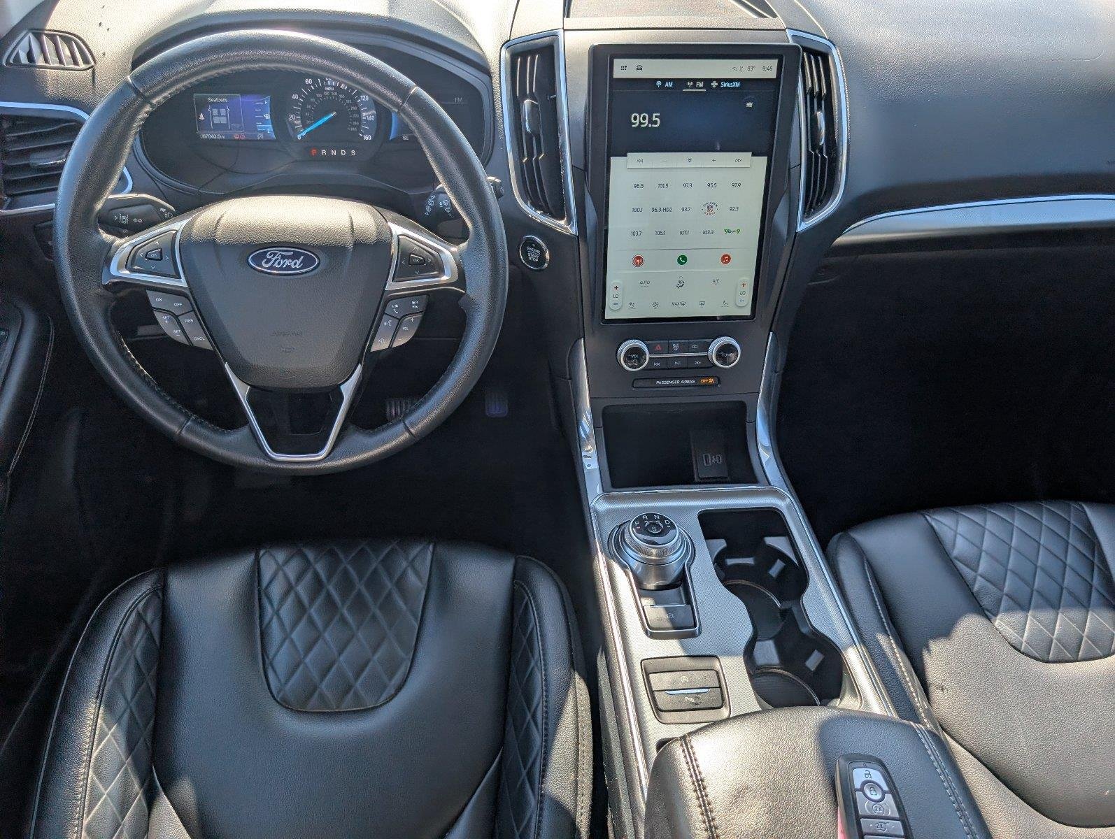 Used 2024 Stone Blue Ford Titanium image 32