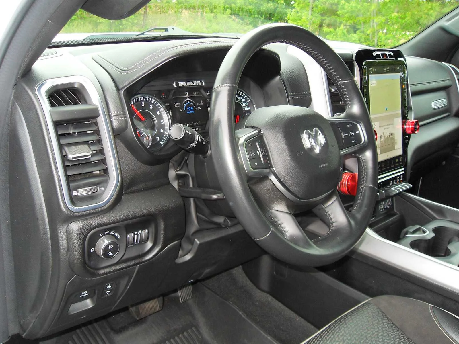 Used 2023 Bright White Clearcoat Ram Laramie image 30