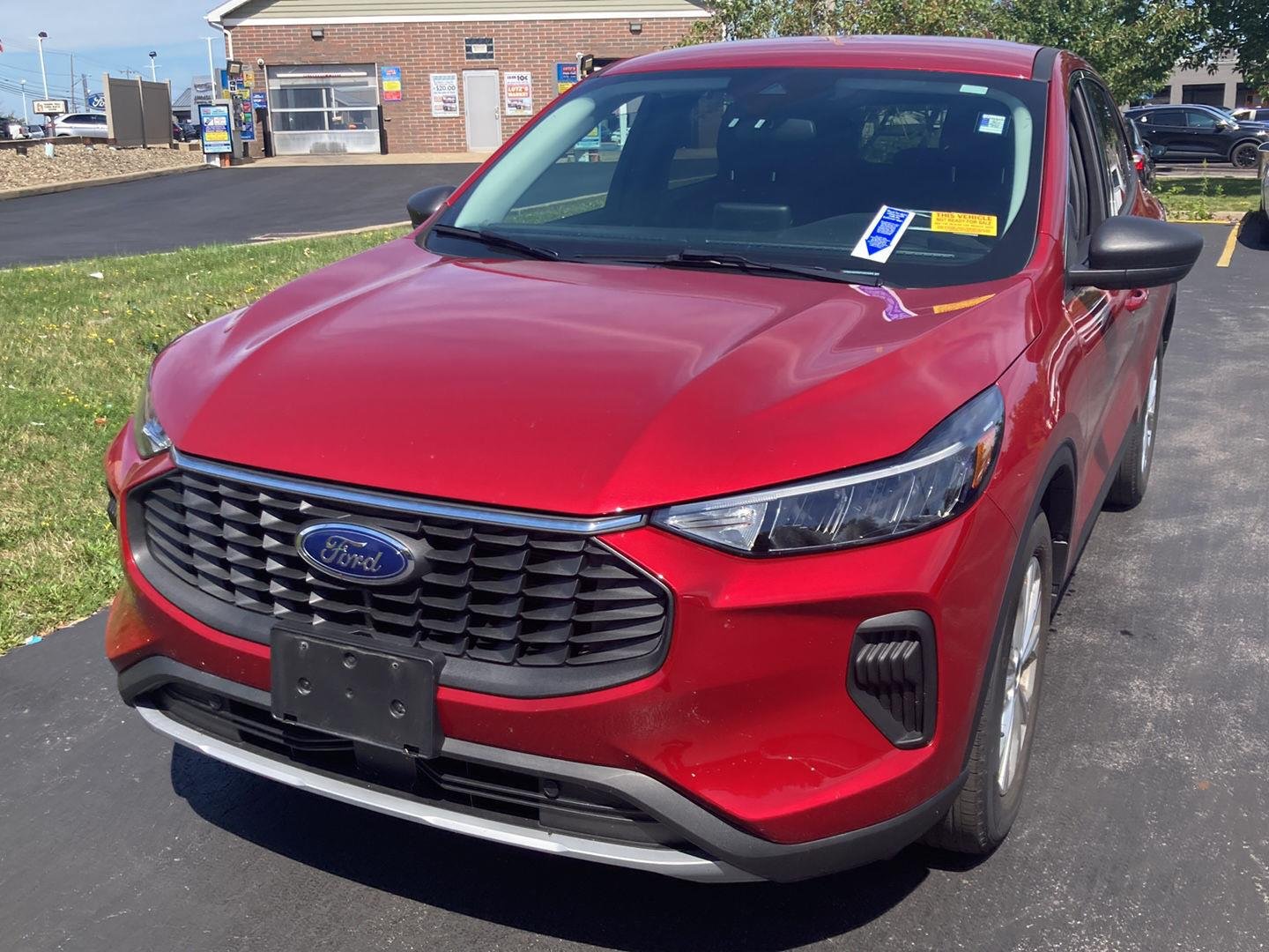 Used 2023 Rapid Red Metallic Tinted Clearcoat Ford Active image 3
