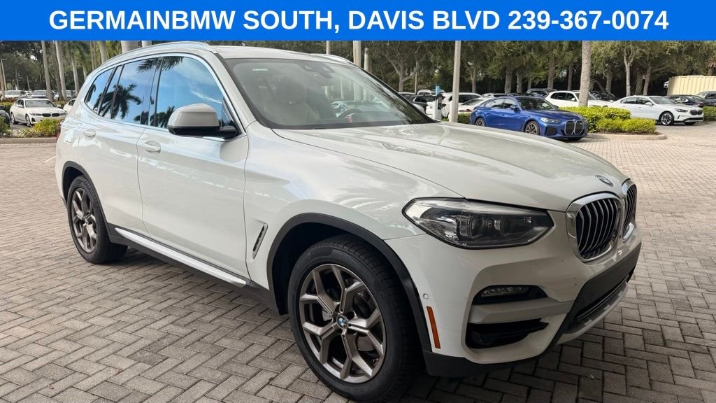 Used 2021 Alpine White BMW sDrive30i image 8