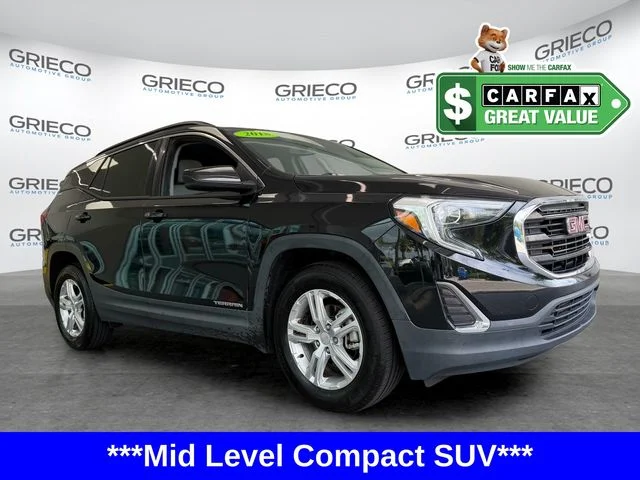 Used 2018 Black GMC SLE image 1