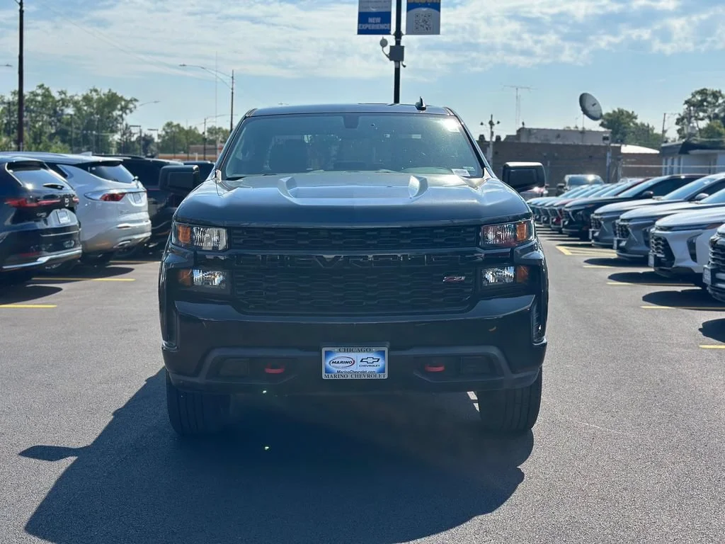 Used 2021 SHADOW GRAY METALLIC Chevrolet Custom Trail Boss image 8