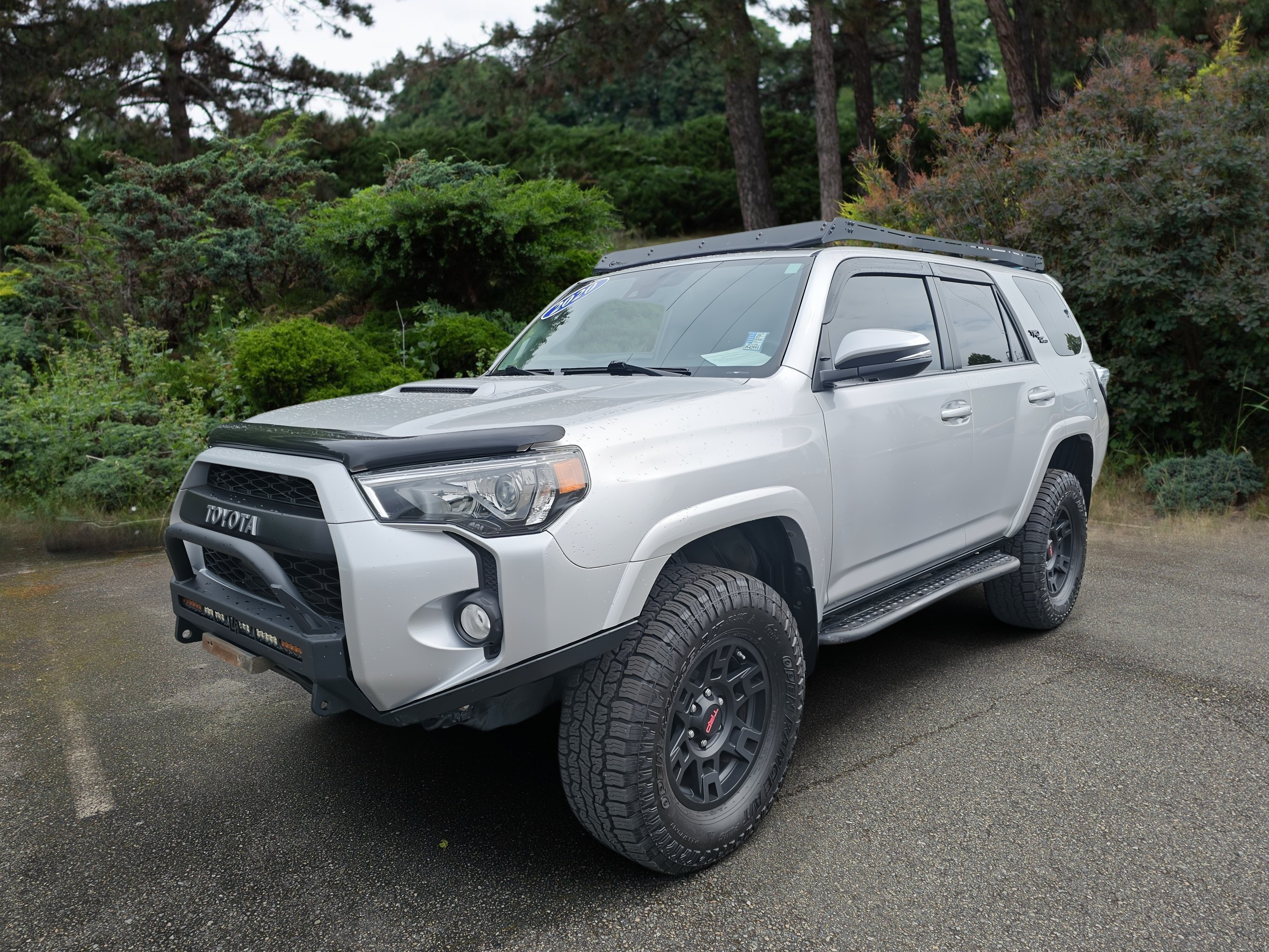 Used 2020 Classic Silver Metallic Toyota TRD Off-Road Premium image 3