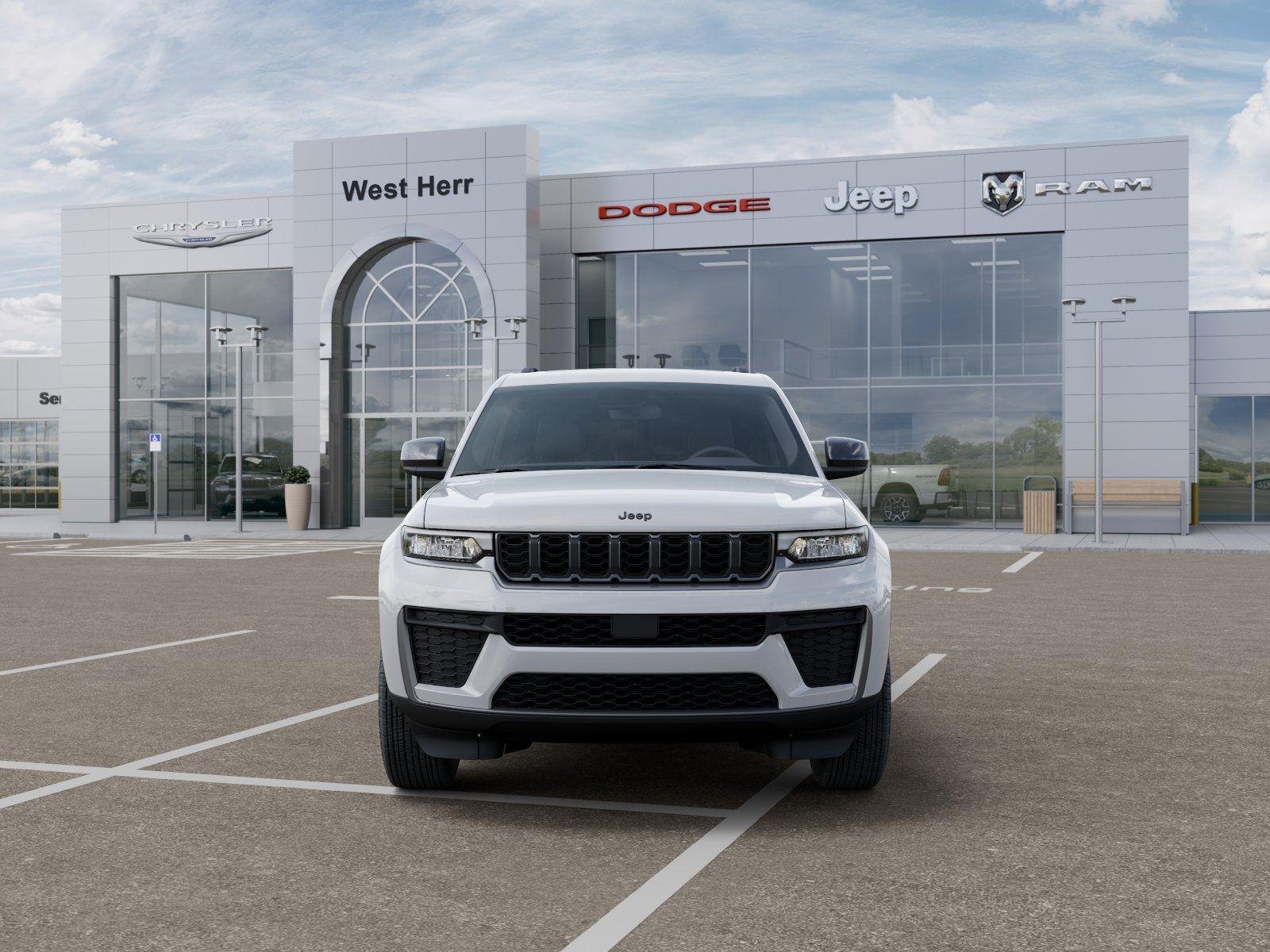 Used 2026 Bright White Clear-Coat Exteri Jeep GRAND CHEROKEE LAREDO ALTITUDE image 6