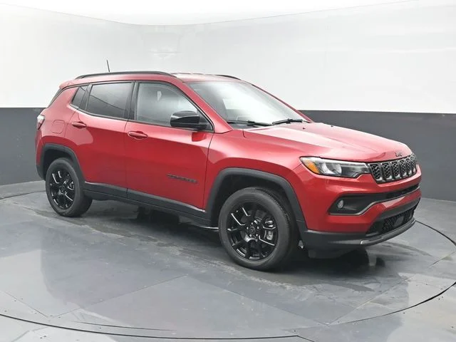 New 2026 Red Hot Pearl-Coat Exterior Paint Jeep Latitude image 8