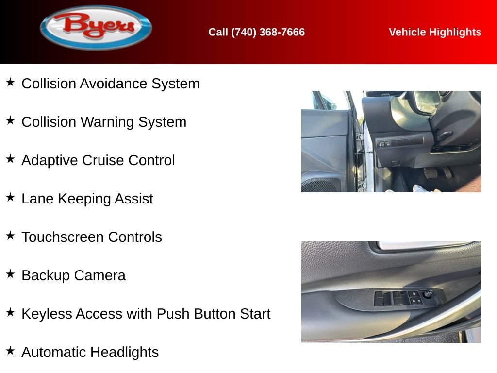 Used 2025 Classic Silver Metallic Toyota SE image 11