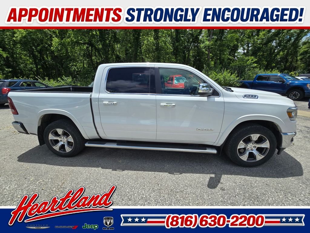 Used 2019 White Ram Laramie image 9