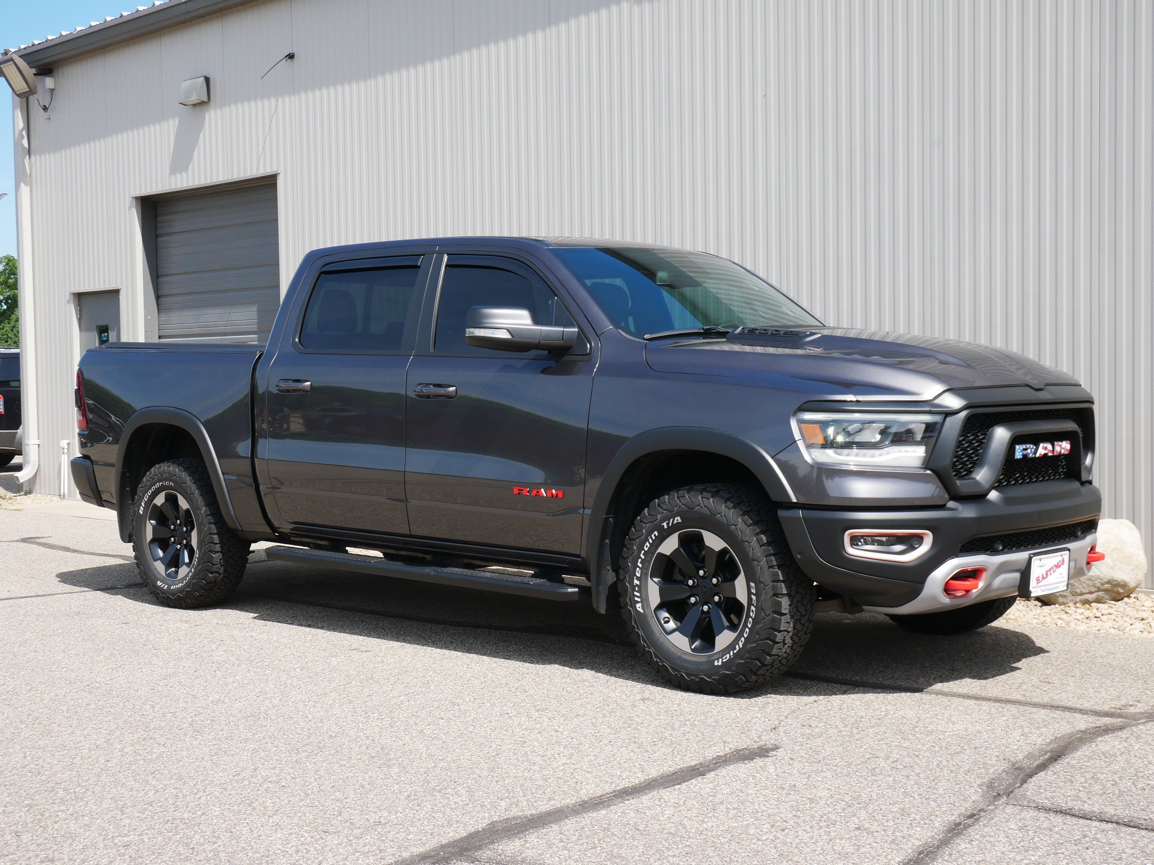 Used 2019 Granite Crystal Metallic Clearcoat Ram Rebel image 7