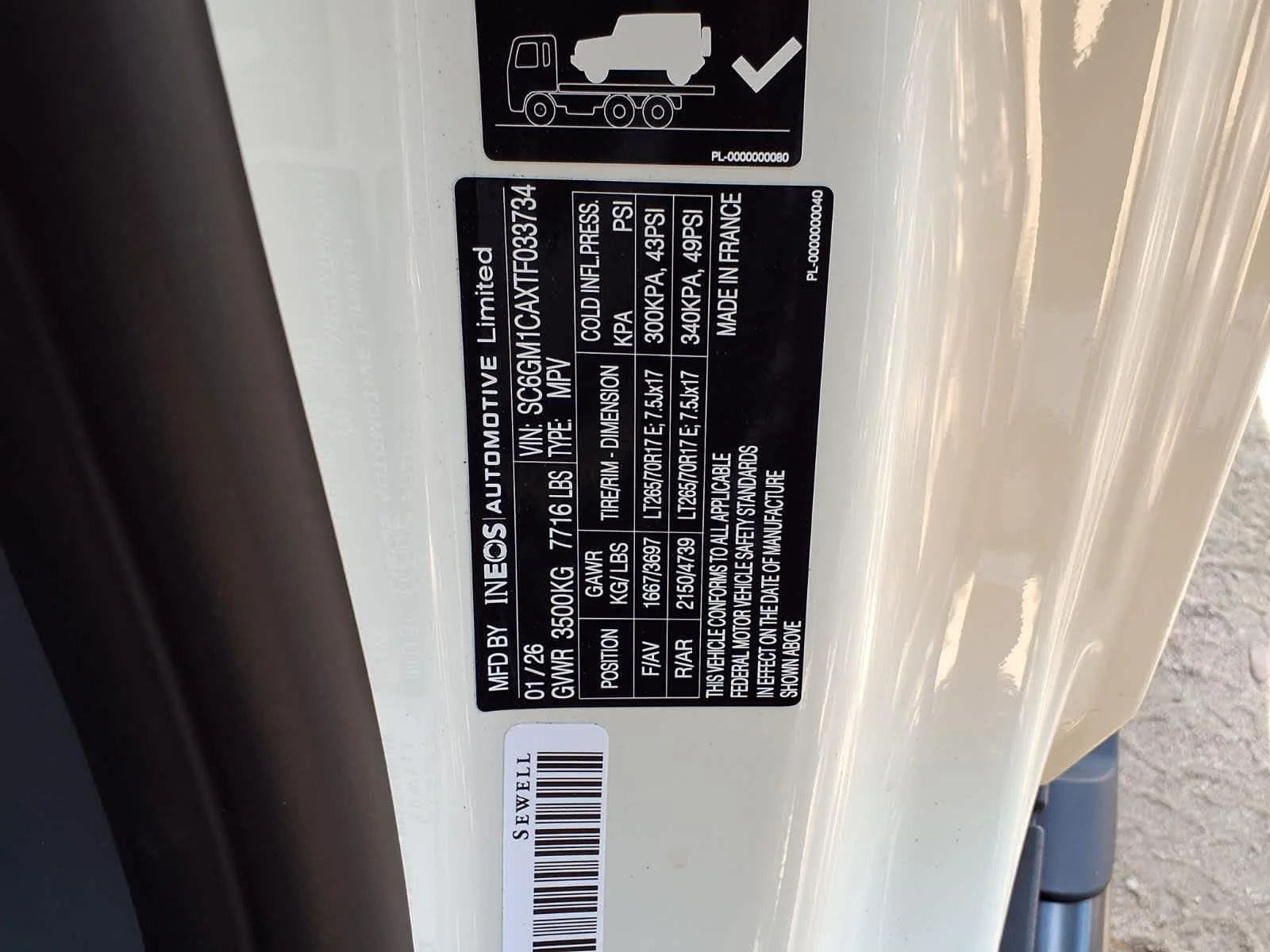 New 2026 SCOTTISH WHITE INEOS Fieldmaster Edition image 27