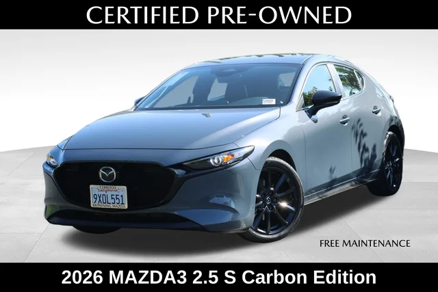 2026 Mazda Mazda3 2.5 S Carbon Edition