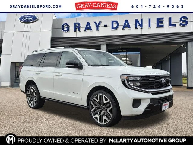 New 2027 Star White Metallic Tri-Coat Ford Platinum image 1