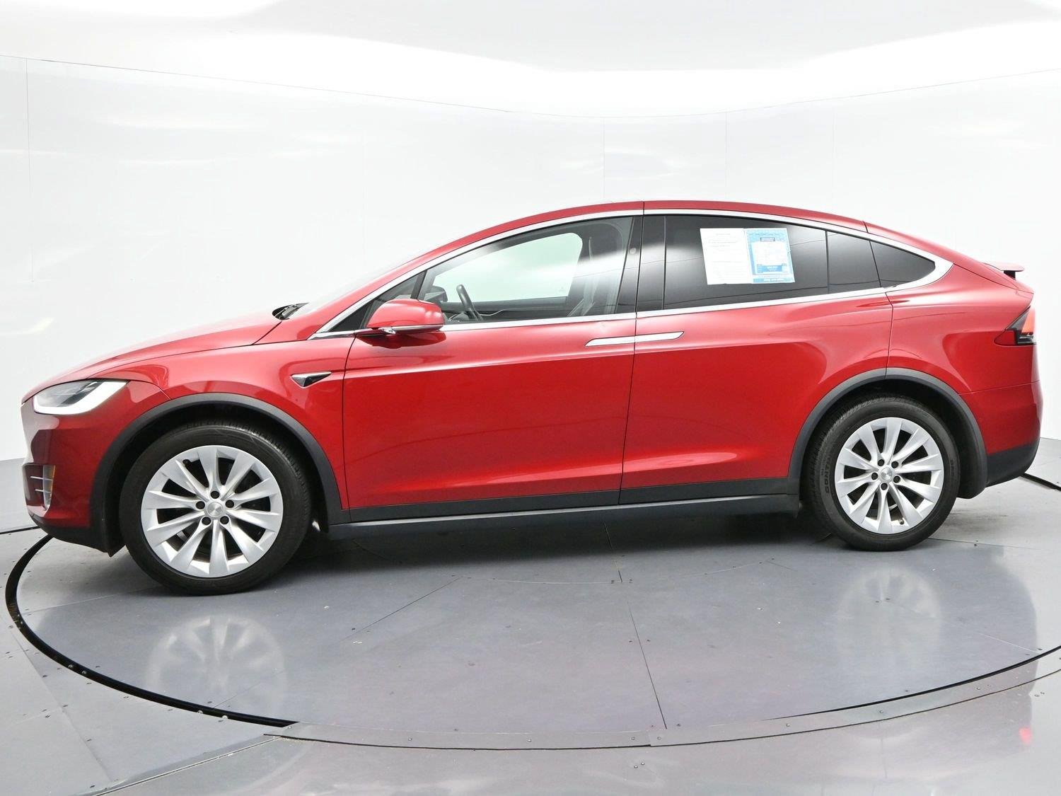 Used 2021 Red Multi-Coat Tesla Long Range Plus image 4