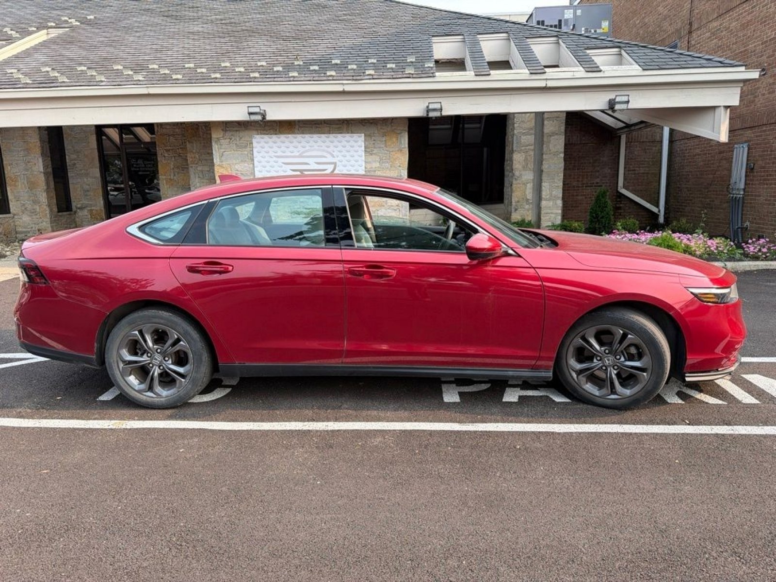 Certified Used 2023 Radiant Red Metallic Honda EX image 6