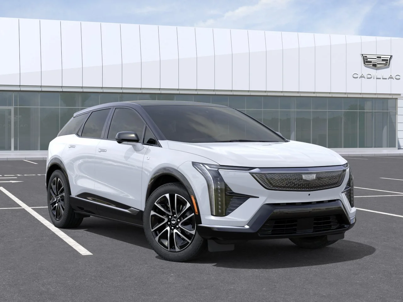 New 2026 Vibrant White Tricoat Cadillac Premium Sport image 7