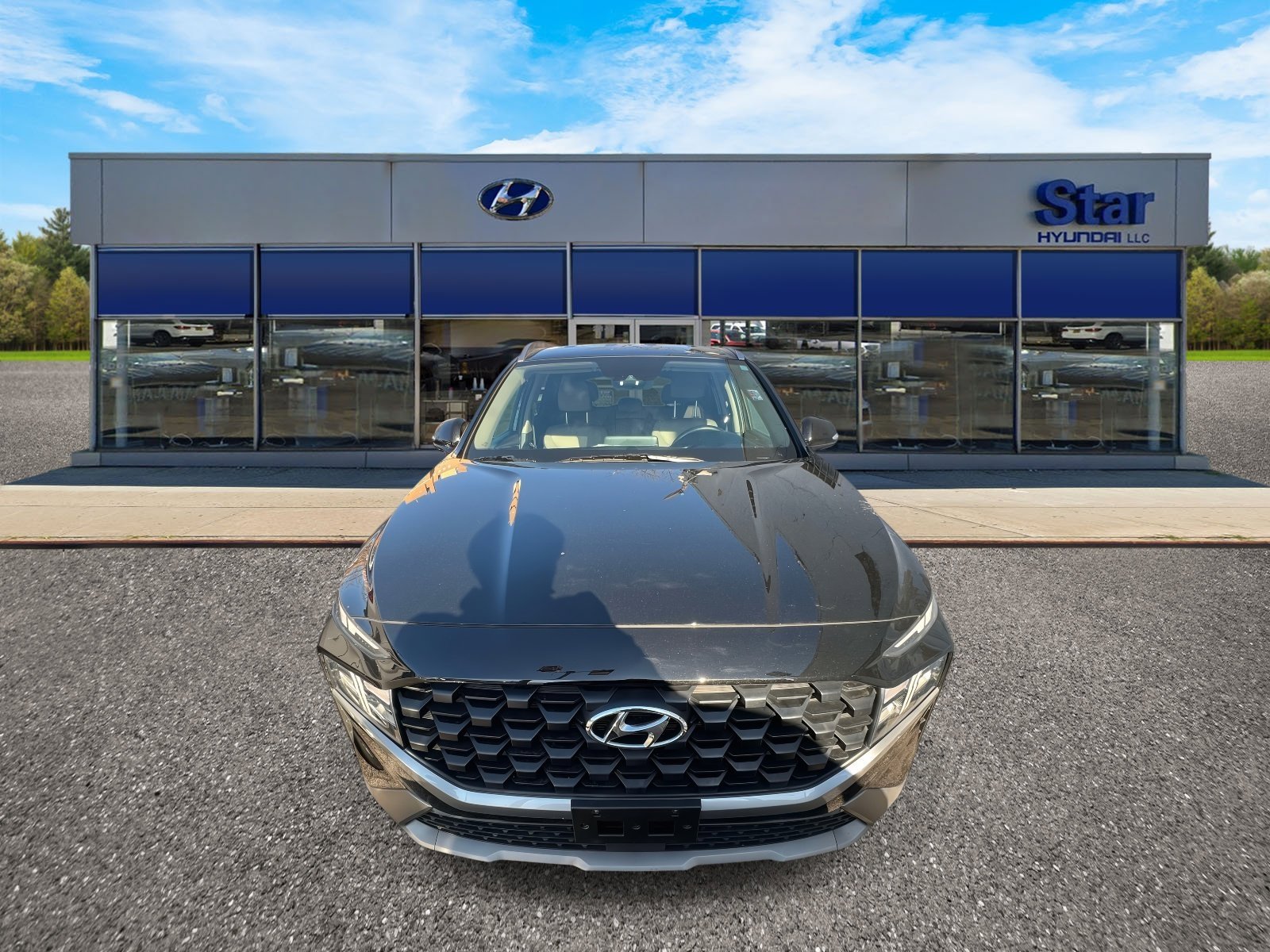 Used 2023 Twilight Black Hyundai SEL image 2