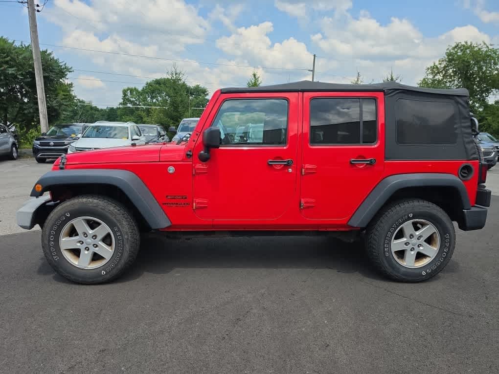 Used 2016 Firecracker Red Clearcoat Jeep Sport image 2