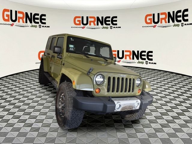 Used 2013 Green Jeep Unlimited Sahara image 9