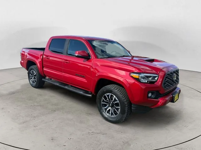 Used 2022 Barcelona Red Metallic Toyota TRD Sport image 7