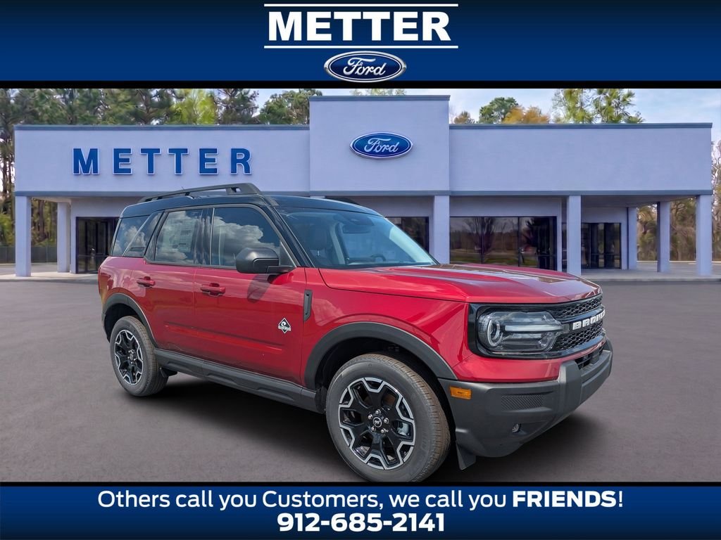 New 2025 Ruby Red Metallic Tinted Clearcoat Ford Outer Banks® image 32