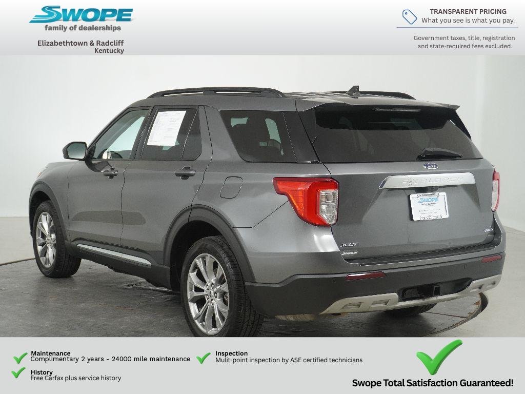 Used 2021 Carbonized Gray Metallic Ford XLT image 5
