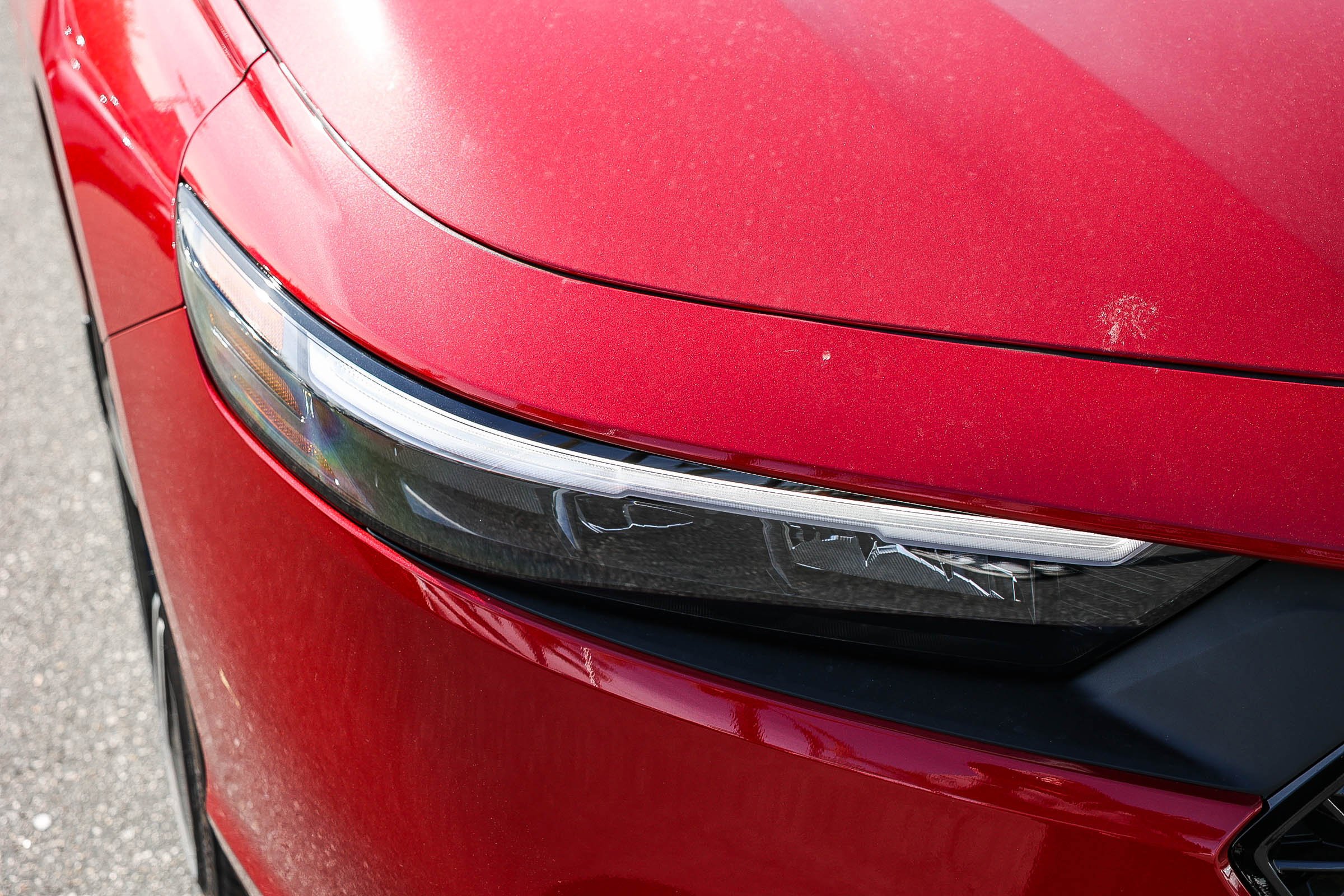 New 2026 Radiant Red Metallic Honda SE CVT image 11