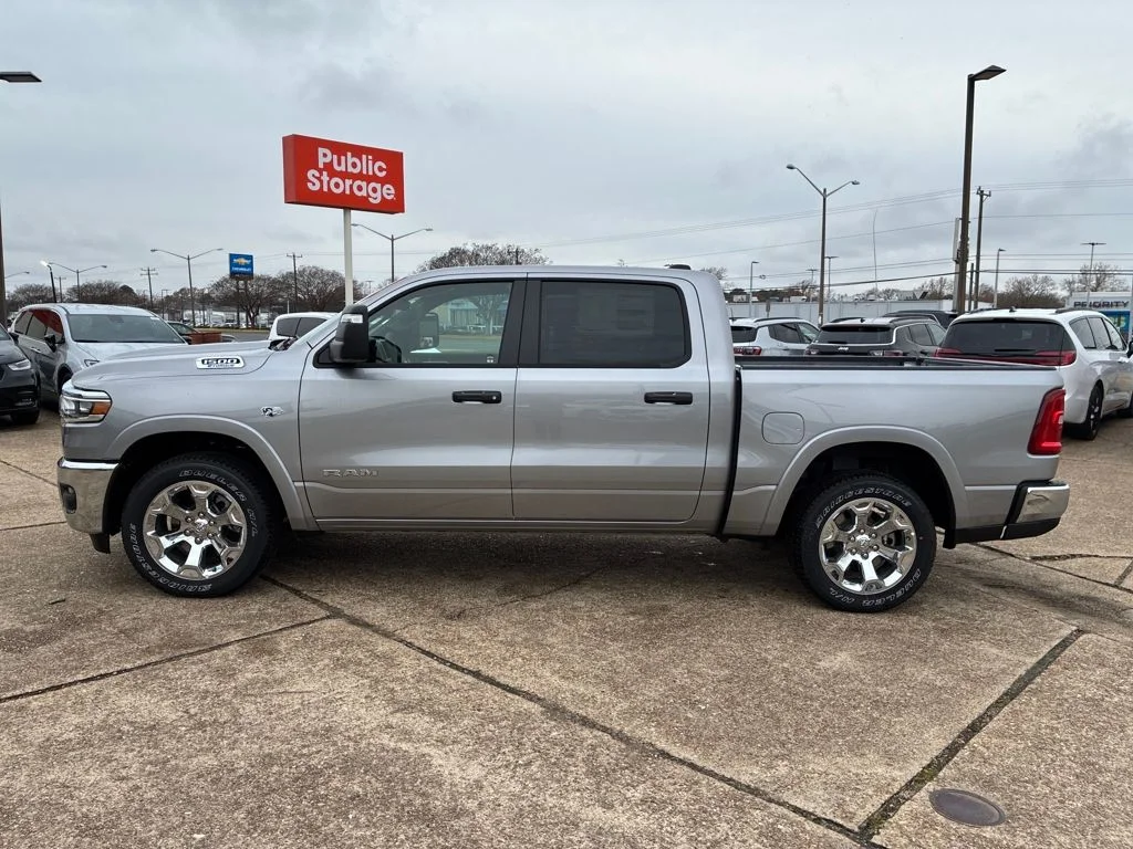 New 2026 Billet Silver Metallic Clear-Coat Exterior Paint RAM Big Horn/Lone Star image 2
