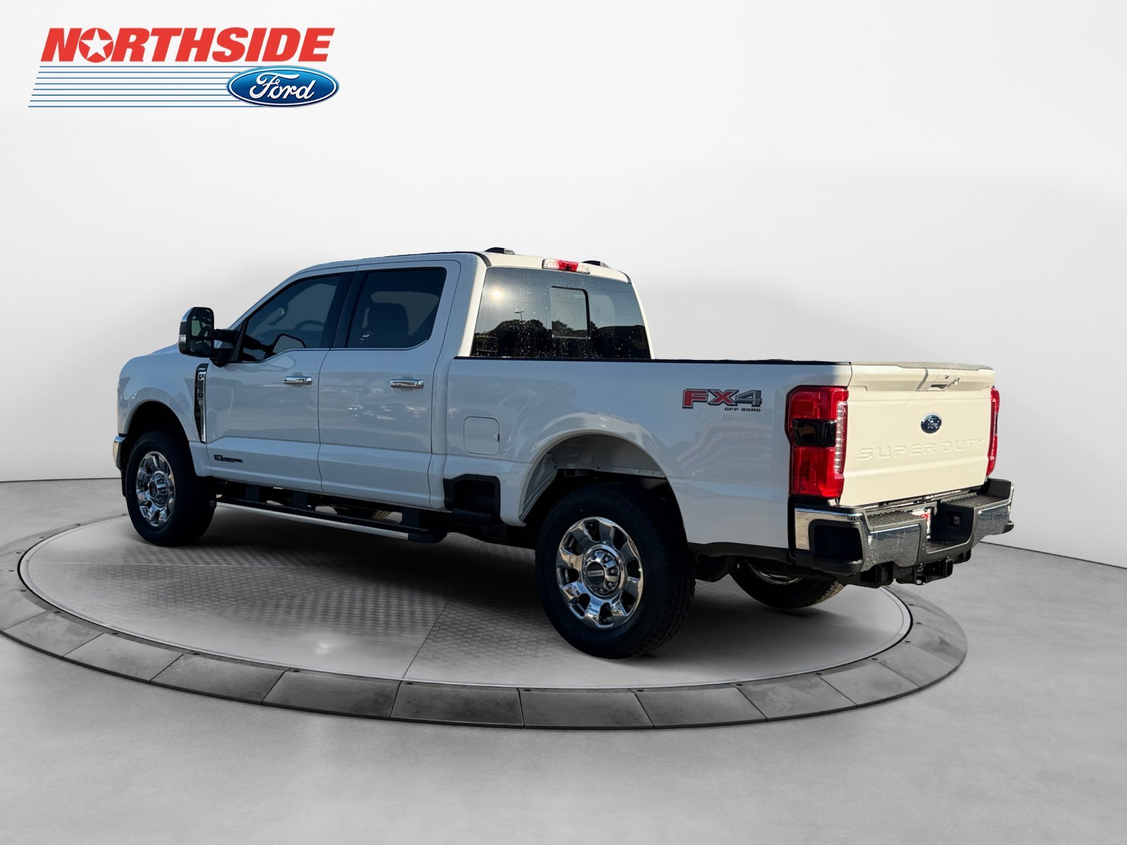 New 2026 Star White Metallic Tri-Coat Ford LARIAT image 5