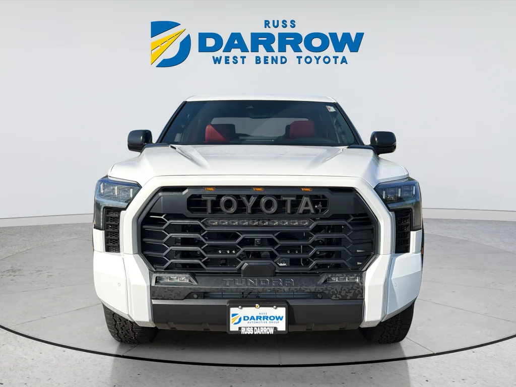 New 2026 White Toyota TRD PRO 4 WHEEL DRIVE image 8