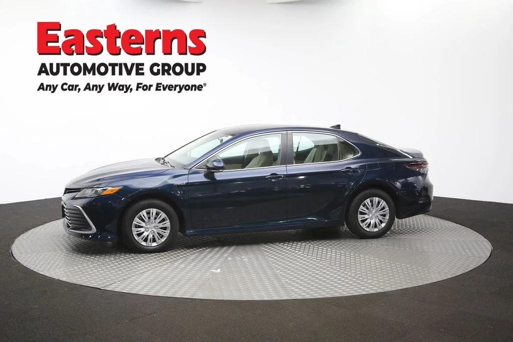Used 2021 Blue Toyota LE image 57
