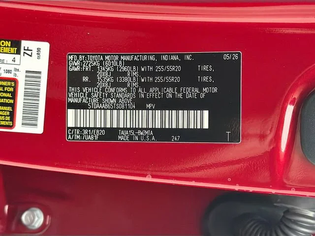 New 2026 Matador Red Mica Lexus PREMIUM AWD image 45