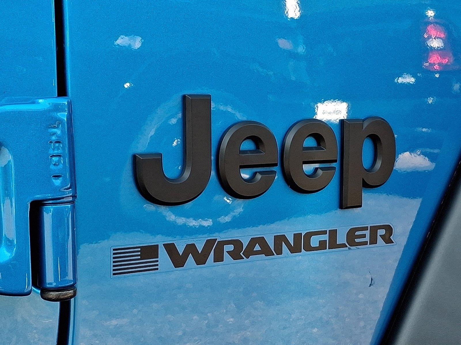 Certified Used 2023 Hydro Blue Pearlcoat Jeep Willys Sport image 29