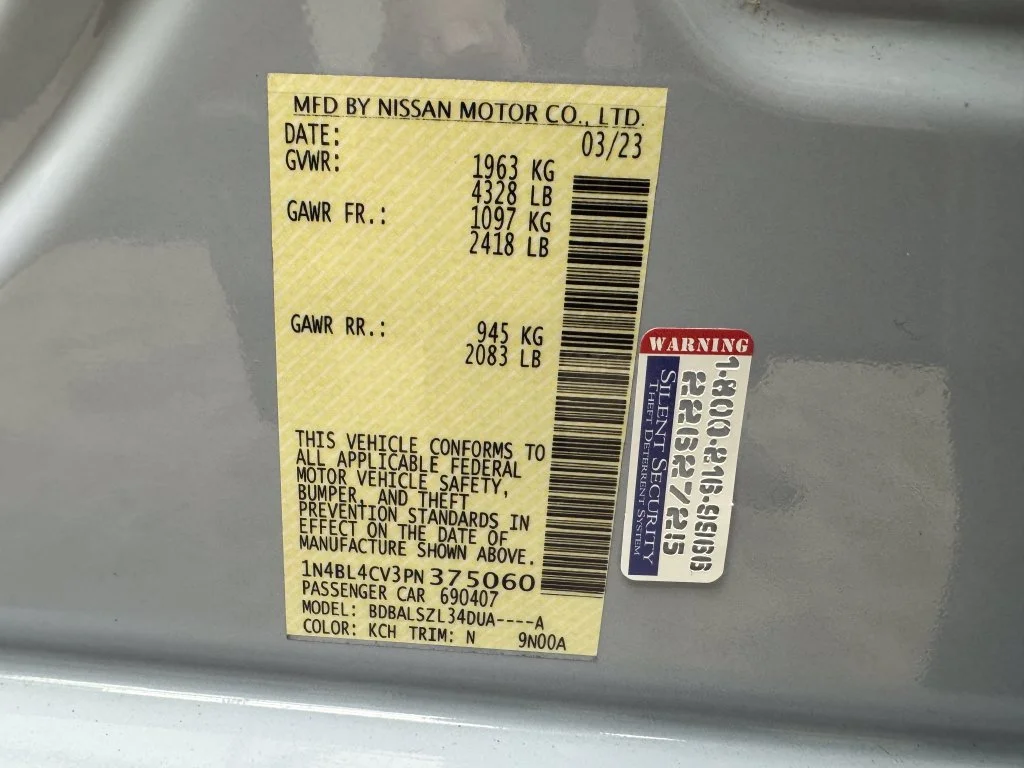 Certified Used 2023 Gray Sky Pearl Nissan 2.5 SR image 31