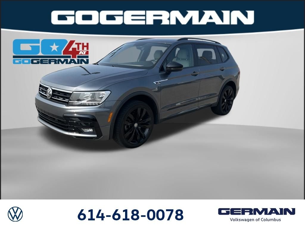 Used 2020 Gray Volkswagen 2.0T SE R-Line Black image 1