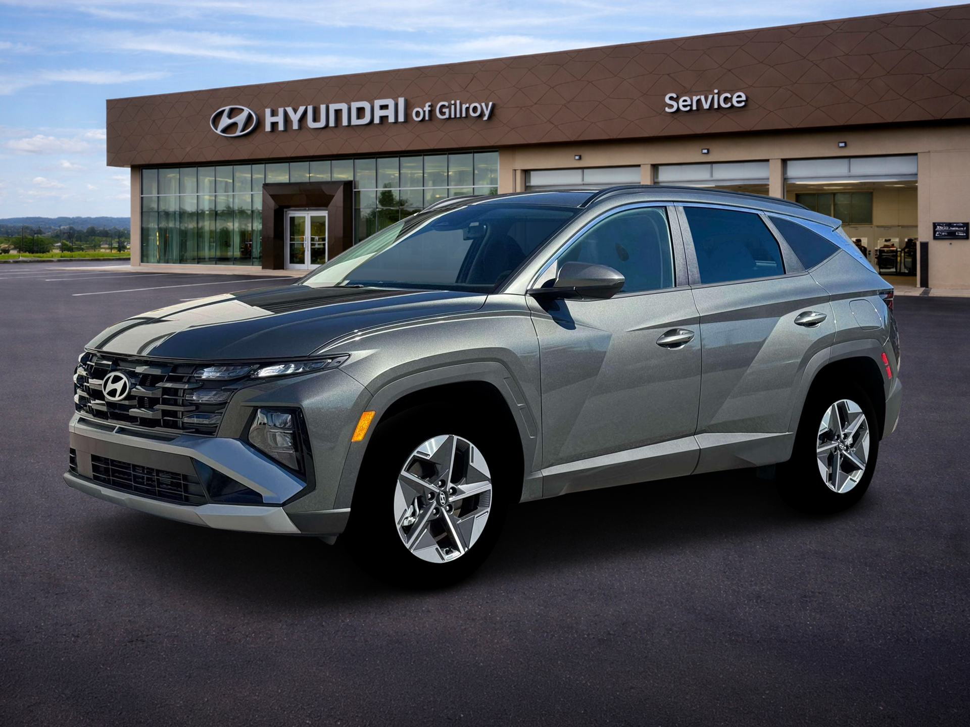 New 2026 Gray Hyundai SEL AWD image 2