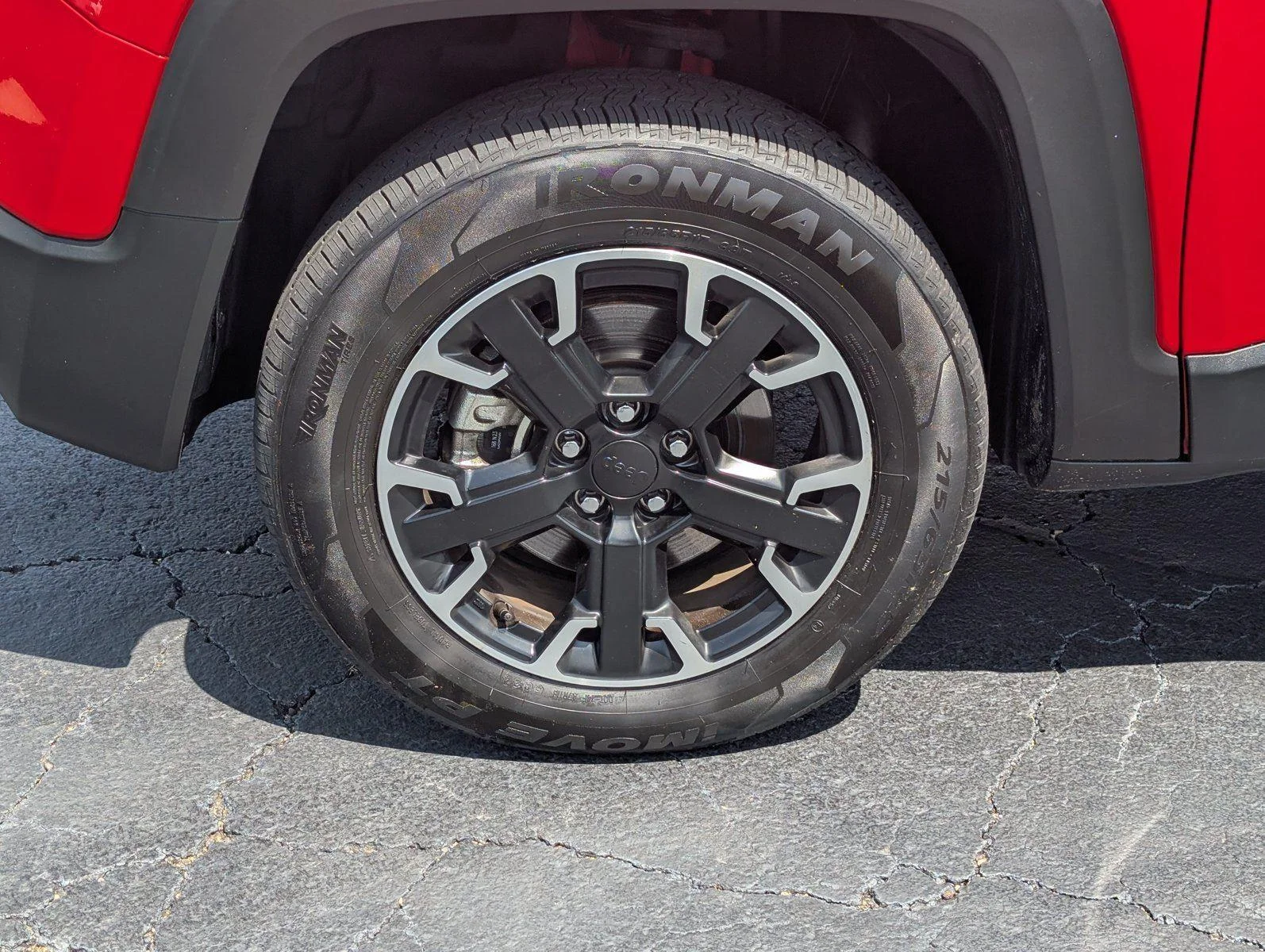 Used 2023 Colorado Red Clearcoat Jeep Trailhawk image 9
