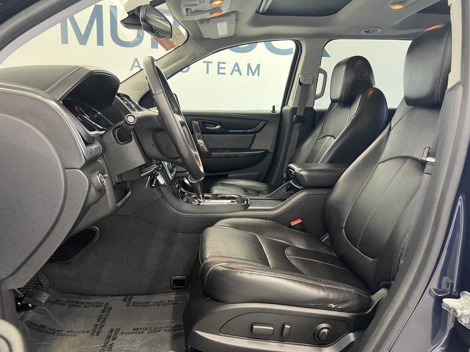 Used 2015 Dark Sapphire Blue Metallic GMC SLT image 12
