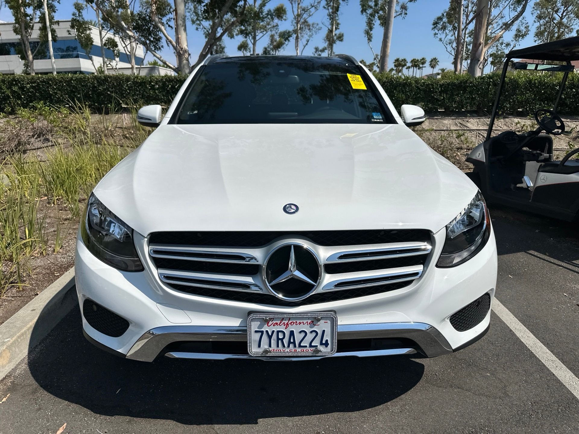 Used 2017 White Mercedes-Benz GLC 300 image 2